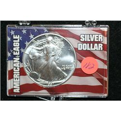 1991 Silver Eagle $1,  "American Eagle Silver Dollar"
