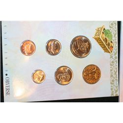 1990 Malaysia Limited Special Edition Mint Foreign Coin Set