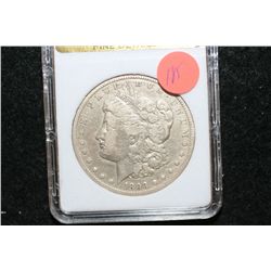 1893-CC Silver Morgan $1, MCPCG Cleaned Fine Details