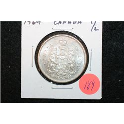 1964 Canada 50 Cents Foreign Coin