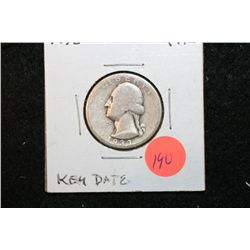 1932-D Washington Quarter, Key Date