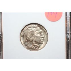 1938-D Buffalo Nickel, MCPCG Graded MS63