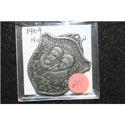 1909 Hudson-Fulton Celebration Medallion; New York to Albany