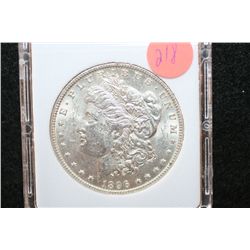 1896 Silver Morgan $1, MCPCG Graded MS61