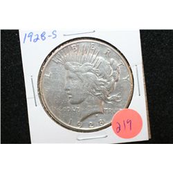 1928-S Peace $1