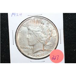 1924 Peace $1