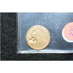 1910 Indian Chief $2 1/2 Gold Coin