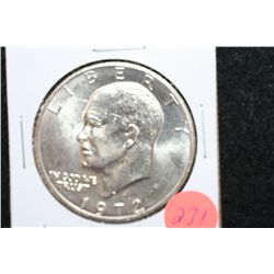 1972-S Eisenhower $1, Silver