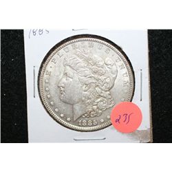 1885 Silver Morgan $1