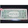 Image 2 : 1957-A US Silver Certificate $1, Blue Seal, Star Note
