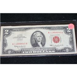 1963 United States Note $2, Red Seal