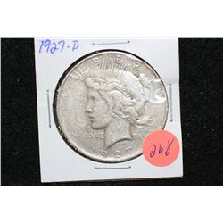 1927-D Peace $1