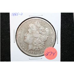 1885-O Silver Morgan $1