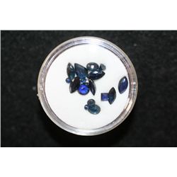 Loose Blue Stone, Lot of 15