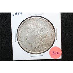 1889 Silver Morgan $1