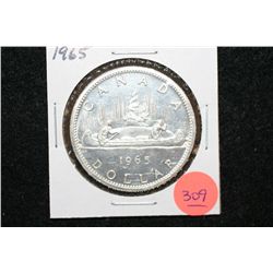 1965 Canada $1 Foreign Coin