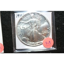 1989 Silver Eagle $1