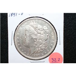 1891-O Silver Morgan $1