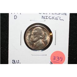 1949-D Jefferson Nickel, BU
