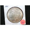 Image 1 : 1881 Silver Morgan $1