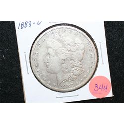 1883-O Silver Morgan $1