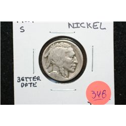 1924-S Buffalo Nickel, Better Date