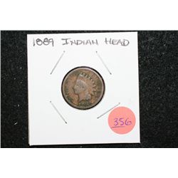 1889 Indian Head Penny