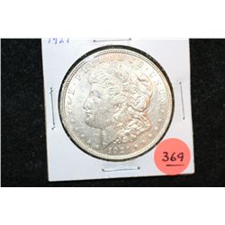 1921 Silver Morgan $1