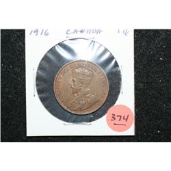 1916 Canada One Cent