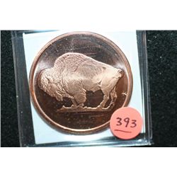 2011 Buffalo Copper Round, .999 Fine 1 Oz.