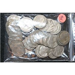 Buffalo Nickel, Various Dates & Conditions, Lot of 40