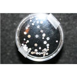 Small Loose Diamond Melay, Lot of 50