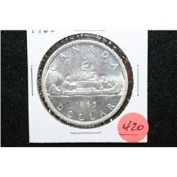 1965 Canada $1 Foreign Coin