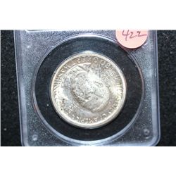 1946-S Booker T. Washington Commerative Half Dollar, PCGS Graded MS64