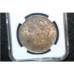 1884-O Silver Morgan $1, NGC Graded MS63