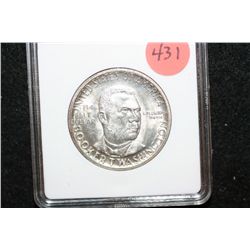 1946 Booker T. Washington Commerative Half Dollar, ANACS Graded MS64