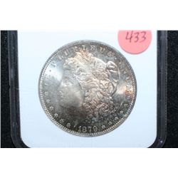 1879 Silver Morgan $1, NGC Graded MS65