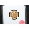 Image 2 : 1878 Indian Princess $3 Gold Coin, NGC Graded AU Details Improperly Cleaned