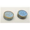 Image 1 : A lot consisting of 2 gold marked percussion  caps, #10 and #12 size, blue labels, by  Winchester Re