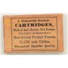 Image 2 : Box of skin cartridges, .31 cal. marked, made  of American powder for Colts or Remingtons;  unopened