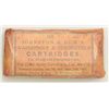 Image 2 : Pack of skin cartridges, 6-count, marked  "Johnson & Dow's, .46-100 cal., with  percussion caps, for