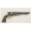 Image 1 : Martial Colt Model 1860 Army percussion  revolver, .44 cal., 8” barrel, blue and case  hardened fini
