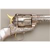 Image 11 : U.S. Historical Society Single Action  revolver, .45 Colt cal., 4-3/4" barrel,  beautifully engraved