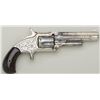 Image 1 : Beautiful period engraved Smith & Wesson  Model 1-1/2 Second Issue spur trigger tip-up  revolver, .3