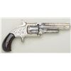 Image 4 : Beautiful period engraved Smith & Wesson  Model 1-1/2 Second Issue spur trigger tip-up  revolver, .3