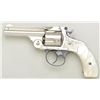 Image 2 : Period engraved Marlin top break DA revolver,  .38 cal., 3-1/4” barrel, nickel finish,  iridescent p