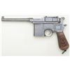 Image 3 : Mauser Broomhandle "Big Red 9" semi-automatic  pistol in very good original condition with  correct 