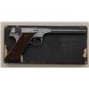 Image 2 : High Standard HD Military Model .22 cal.  semi-automatic pistol, 6-3/4" heavy barrel,  blued finish,