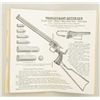 Image 27 : Marble Game Getter Model 1908 folding stock  O/U combination gun with rare original  leather scabbar