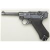 Image 8 : A "Black Widow" Luger pistol dated 41 on  breech by Mauser with BYF code on toggle, in  near fine or
